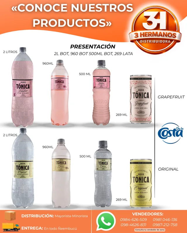 Presentaciones de Tónica de la Costa